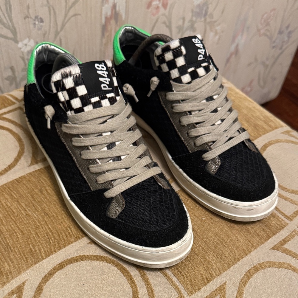 RARE P448 Queens 'Black Tech Green' - SKU A8QUEENS